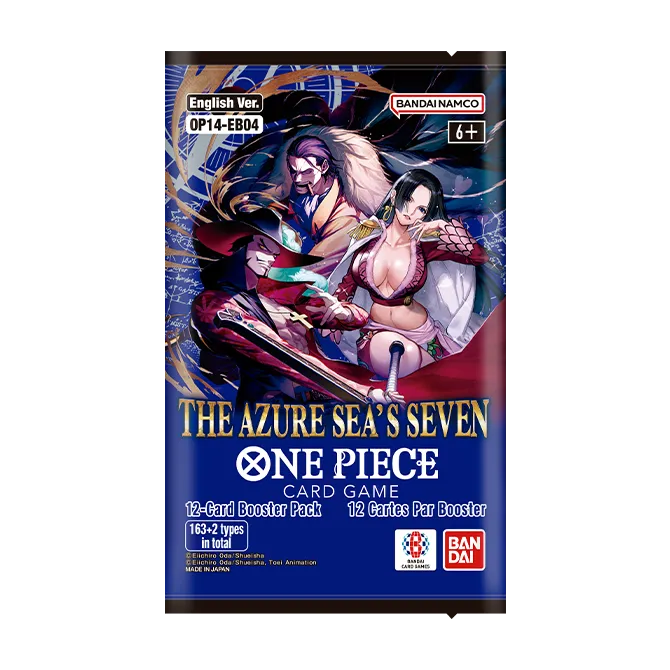 One Piece TCG: The Azure Sea's Seven Booster Box (OP-14) - 24 Packs